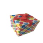 Подарочная коробка «Конфетти» кубик
